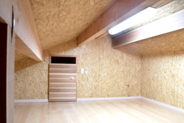 屋根裏部屋