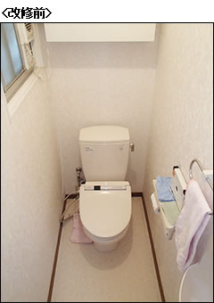 戸建トイレ改修前