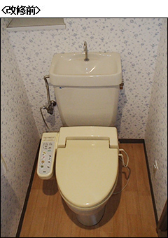 戸建トイレ改修前