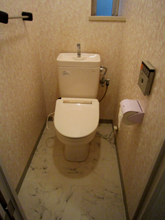 超節水型トイレ改修前